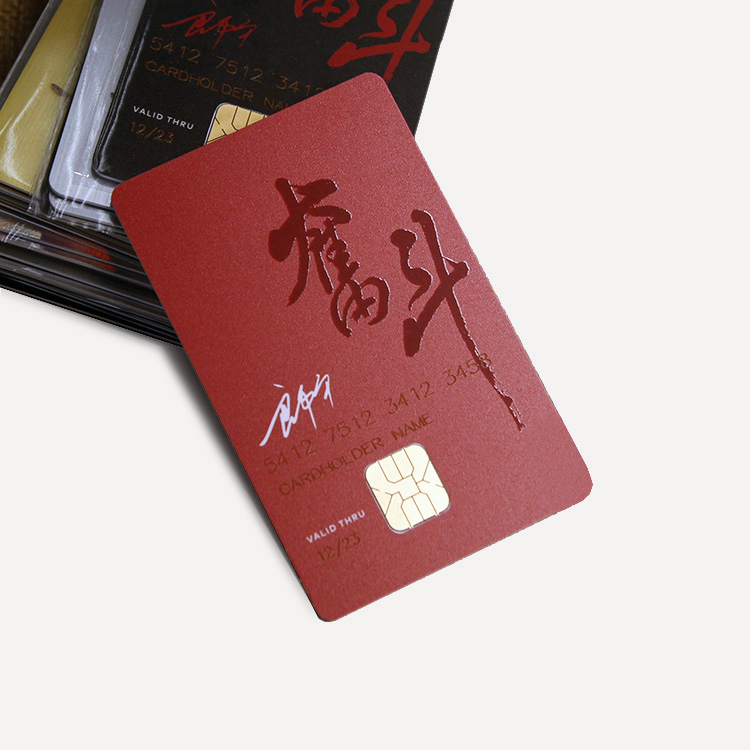 Contact chip card